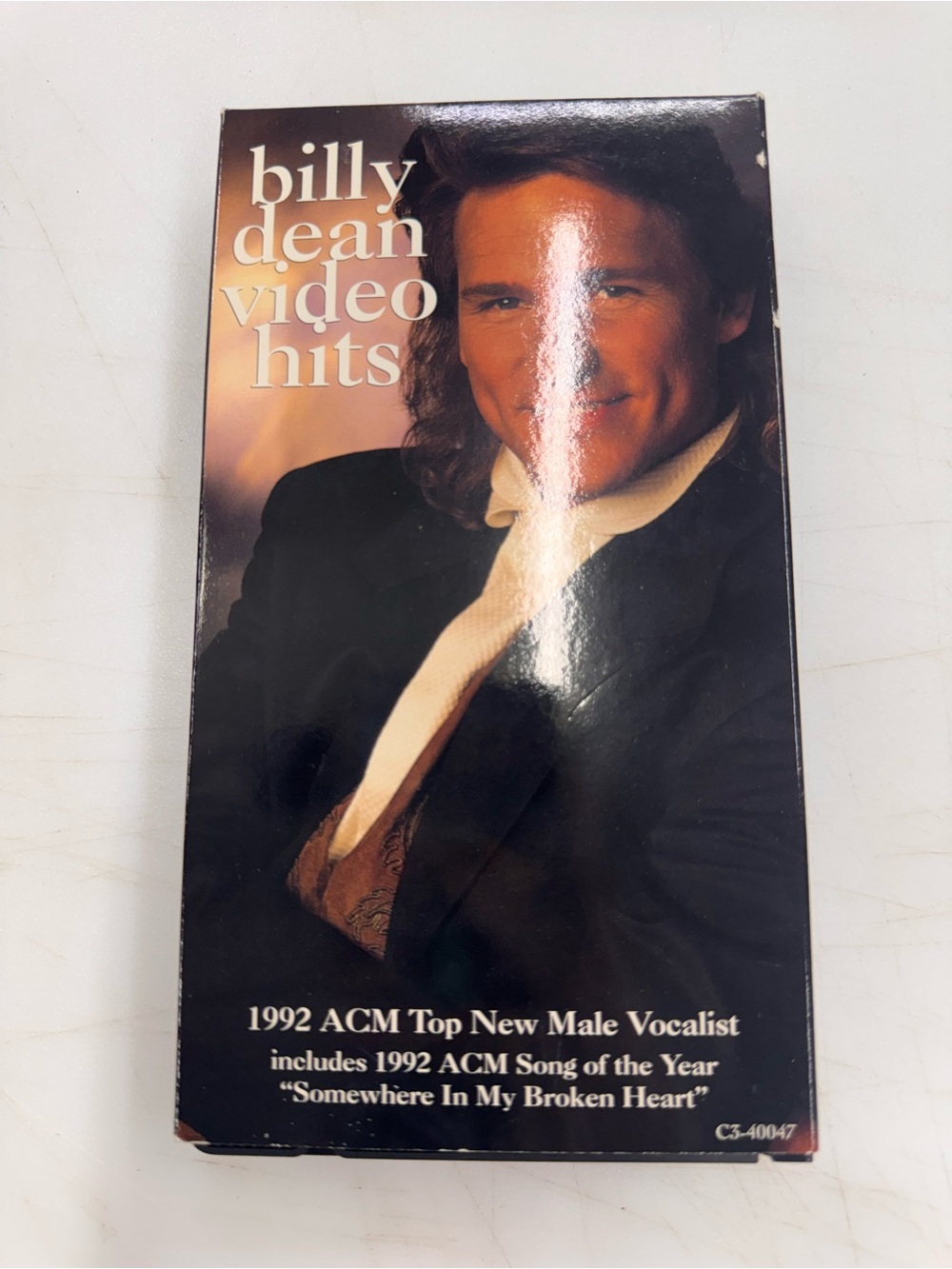 Billy Dean Video Hits VHS 1993 Country Music Videos Untested